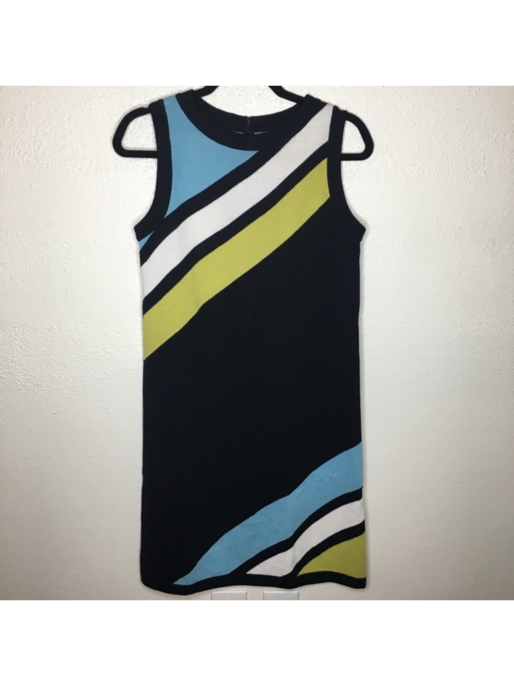 St. John Collection Wool Blend Sleeveless Dress 4